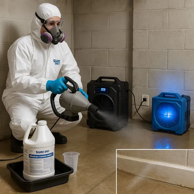 Sanitization and Odor Removal process in South Patrick Shores, FL